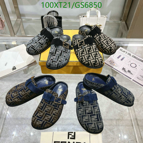 Fendi Women's Sheepskin Slip-On Mules - Luxury Fashion Shoes