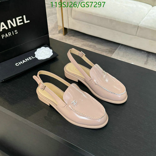 Chanel Women's Slingback Loafers - Elegant Sheepskin & Cowhide Flats