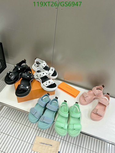 Louis Vuitton Women's Lycra & Cowhide Sandals - EU 35-40 Fashion Footwear