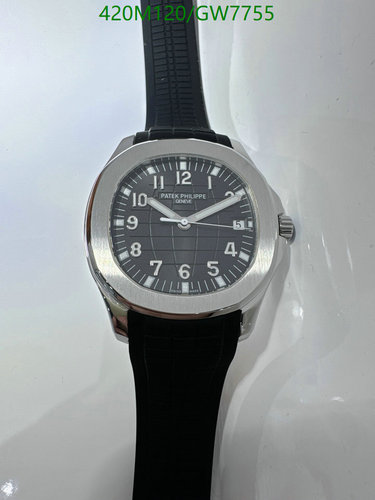 Patek Philippe Men's Stainless Steel Automatic Watch with Sapphire Glass