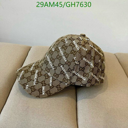 Gucci Balenciaga Monogram Baseball Cap - Stylish Everyday Headwear