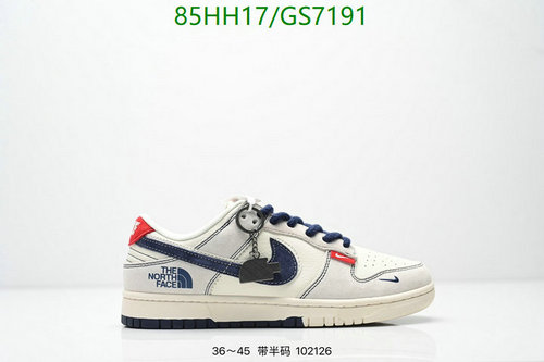 Nike x The North Face Dunk Low Premium Sneakers - Unisex Leather Shoes