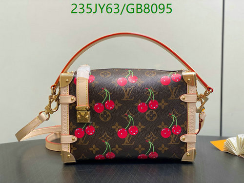 Louis Vuitton Trunk Cherry Coated Canvas Bag - Stylish & Durable Crossbody