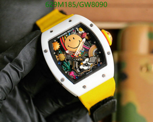 Richard Mille Smileys Edition Automatic Watch - 45MM Mechanical Movement