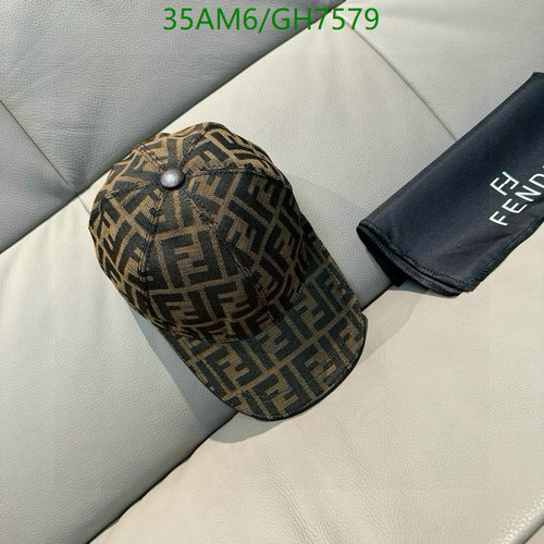 Fendi FF Monogram Baseball Cap - Stylish Designer Hat for Everyday Wear