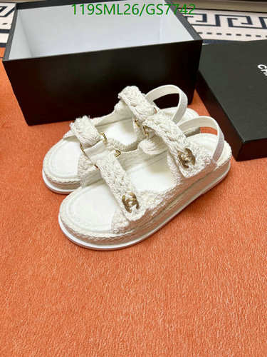 Chanel Women's Braided Strap Platform Sandals - Elegant & Comfortable Footwear