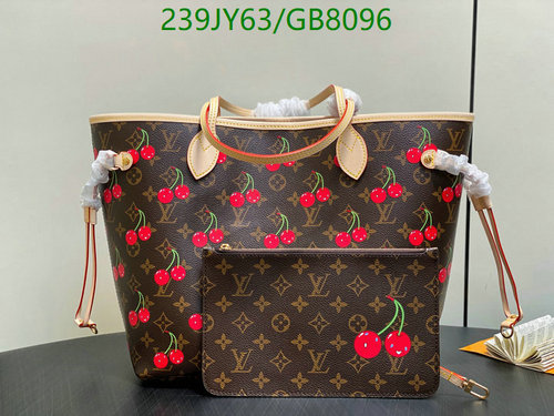 Louis Vuitton Monogram Cherries Neverfull GM Tote Bag - Coated Canvas & Leather