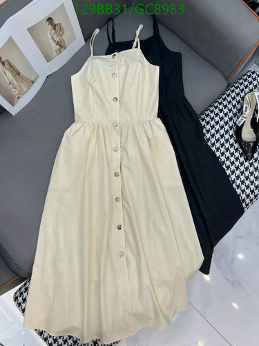 Prada Women's Cotton Sleeveless Button-Front Midi Dress - Elegant & Comfortable