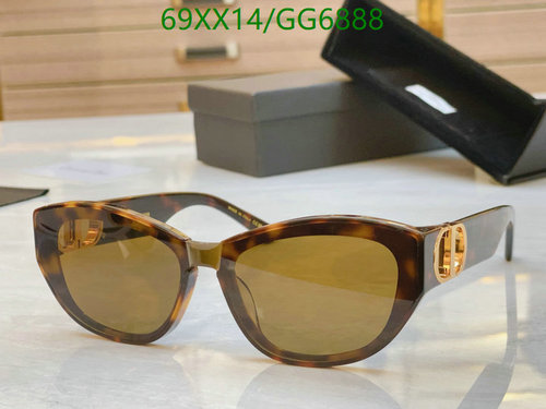 Dior Stylish Tortoiseshell Cat-Eye Sunglasses for Women - UV Protection