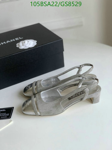 Chanel Women's Slingback Pumps - Luxurious Cowhide & Sheepskin Heels