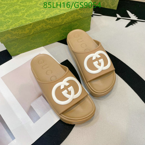 Gucci Women's GG Logo Rubber Slide Sandals - Comfortable & Stylish Slip-Ons