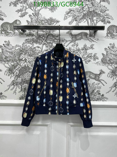 Louis Vuitton Women's Chic Printed Bomber Jacket - Everyday Luxury