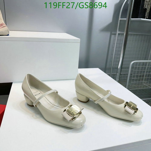 Elegant Ferragamo Women's Mary Jane Pumps - Sheepskin, 4CM Heel