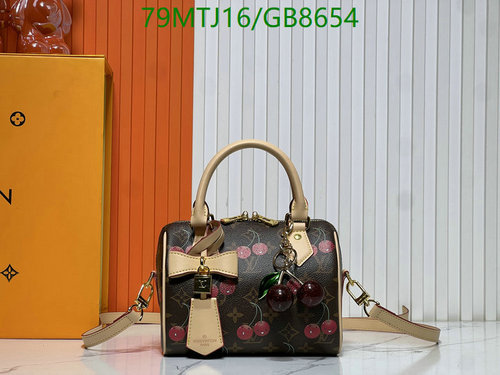 Louis Vuitton Speedy 20 Monogram Cherry Handbag - Coated Canvas & Leather