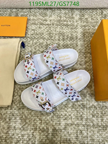 Louis Vuitton x Murakami Women's Multicolor Monogram Flat Sandals