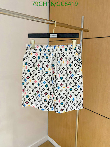 Louis Vuitton Multicolor Monogram Shorts - Comfortable Cotton Blend for Men