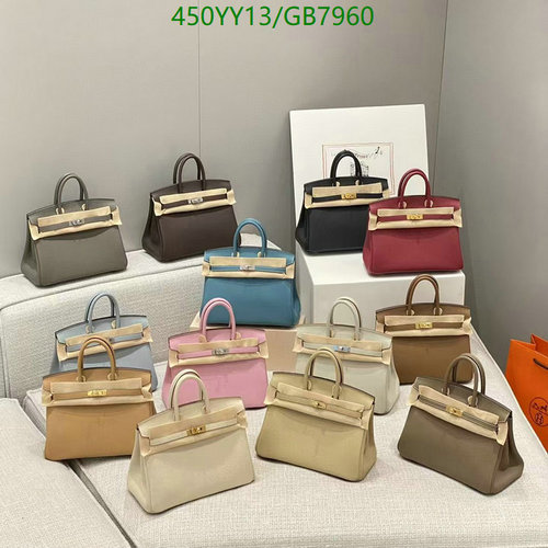 Hermès Birkin Style Handbag - Premium Mirror Quality Leather Tote in Multiple Colors