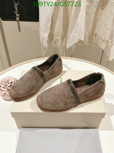 Brunello Cucinelli Women's Suede Espadrille Loafers - Comfortable & Stylish
