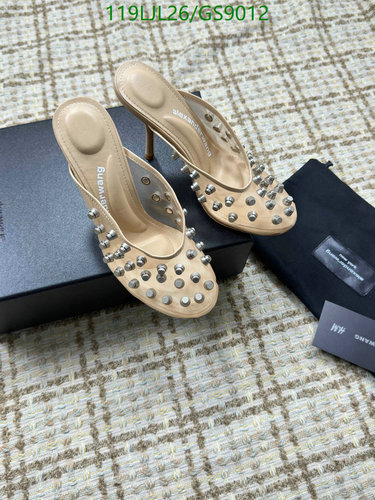 Alexander Wang Studded Mules: Chic Sheepskin & Leather Sole Heels for Women