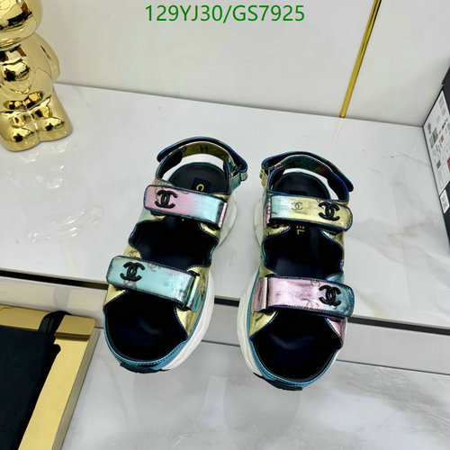 Chanel Iridescent Sheepskin Sandals for Women - Stylish & Comfortable EU35-41