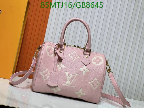 Louis Vuitton Speedy Bandouliere 25 Handbag - Pink Monogram Empreinte Leather