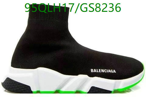 Balenciaga Women's Speed 2.0 Knit Sock Sneakers - Black, White, & Green