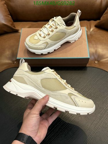 Loro Piana Men's Cowhide Sneakers: Ultimate Comfort & Style, EU Sizes 38-46