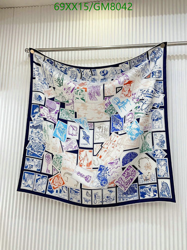 Hermès Silk Scarf 90x90CM - Luxurious & Versatile Fashion Accessory