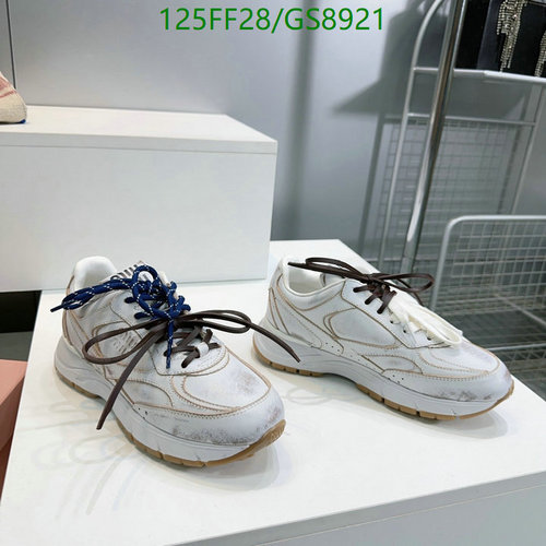 Miu Miu Women's Cowhide Chunky Sneakers - Stylish & Comfortable Everyday Shoes