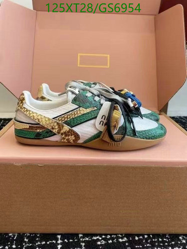 Miu Miu Women's Low-Top Sneakers - Stylish & Comfortable Everyday Footwear