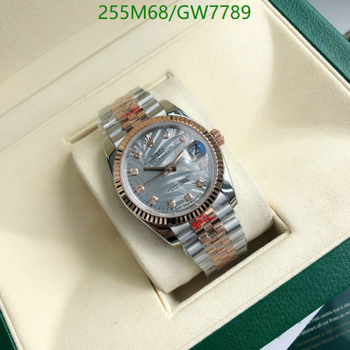 Rolex-Datejust 36mm Automatic Watch - Stainless Steel & Rose Gold Tone