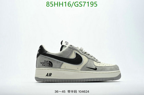 Nike x The North Face Air Force 1 Low - Unisex Genuine Leather Sneakers