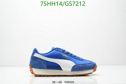 PUMA Easy Rider II Women's Classic Retro Running Shoes - Blue/White