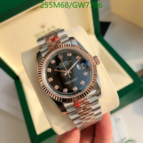 Rolex Datejust 36mm Automatic Watch - Stainless Steel & Rose Gold Tone