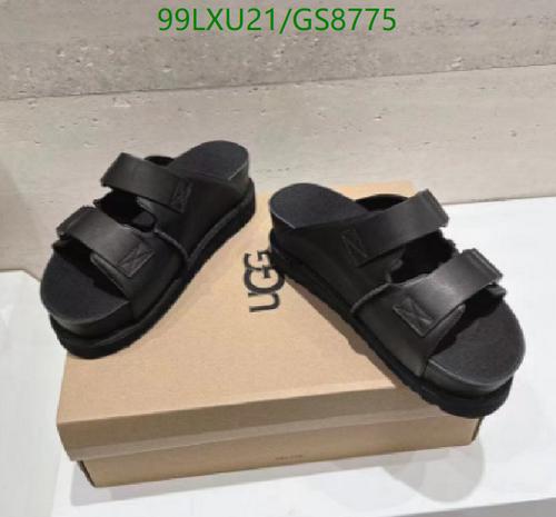 UGG Women's Black Adjustable Strap Comfort Sandals - Stylish & Durable
