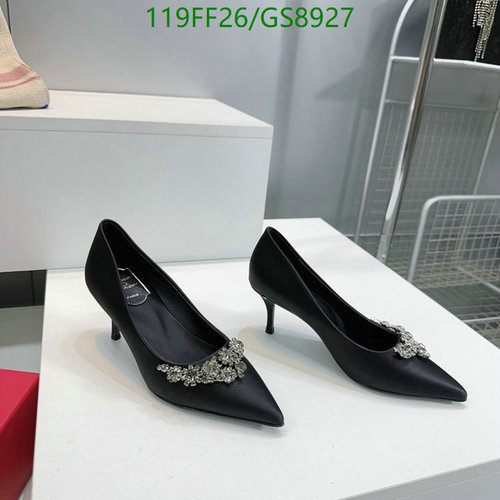Dior Women's D-Renaissance Black Satin Pumps with Crystal Embellishments