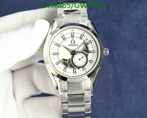 Omega Mirror Quality Automatic Watch - Stainless Steel with Sapphire Glass