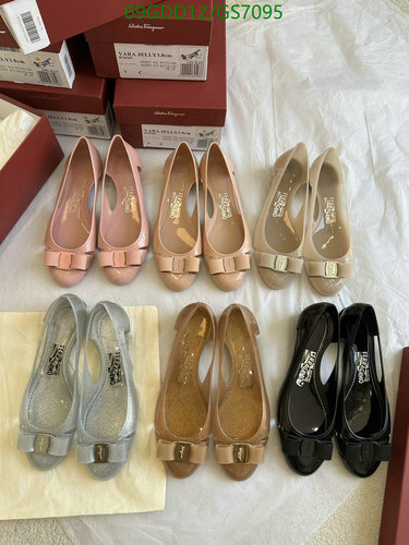 Salvatore Ferragamo Women's Vara Jelly Ballet Flats - Comfortable & Stylish