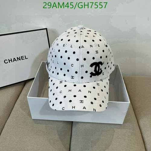 Chanel Polka Dot Baseball Cap for Women - Stylish & Comfortable Headwear