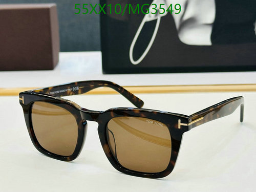 Tom Ford MG3549 Square Sunglasses - Tortoise Frame, Brown Lens, 50-22-145 7 Tom Ford MG3549 Square Sunglasses - Tortoise Frame, Brown Lens, 50-22-145