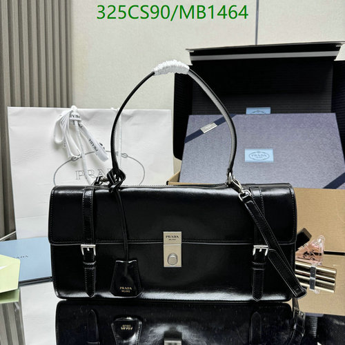 Prada Milano Black Cowhide Shoulder Bag 1BN024 - Elegant & Versatile Handbag