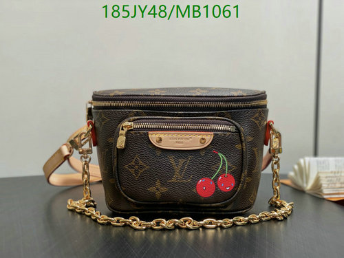 Louis Vuitton Monogram Cherry Vanity Bag - Coated Canvas & Leather Crossbody