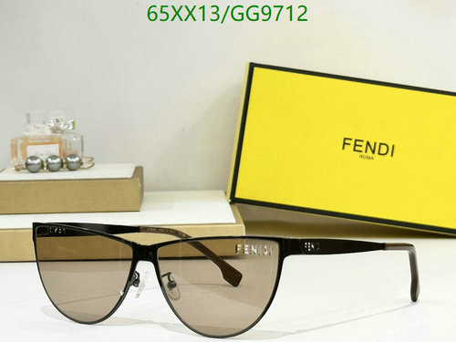 Fendi Cat Eye Sunglasses for Women - Chic UV Protection, Model GG9712