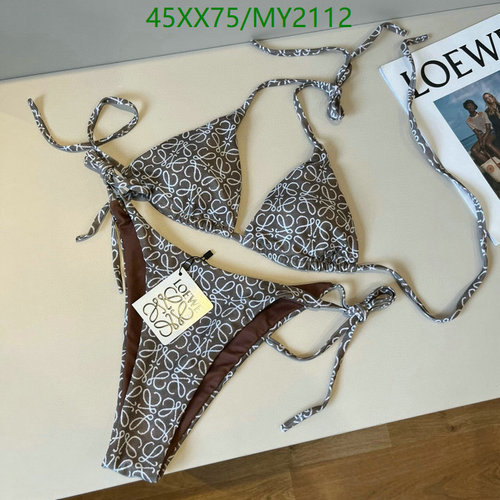 Loewe Triangle Bikini Set with Anagram Pattern - Stylish & Comfortable Swimwear 6 Loewe Triangle Bikini Set with Anagram Pattern - Stylish & Comfortable Swimwear