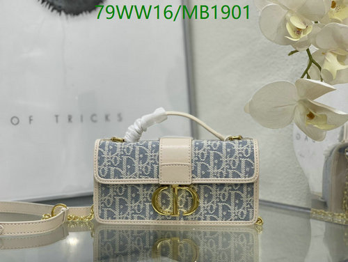 Dior Mini Saddle Bag Oblique Canvas & Leather Crossbody - Elegant & Compact