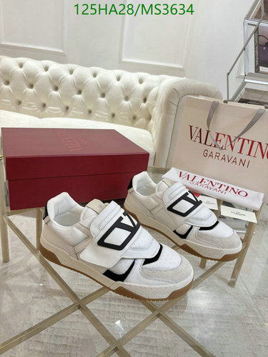 Valentino Garavani Men's Low-Top Sneakers with Hook-and-Loop Closure