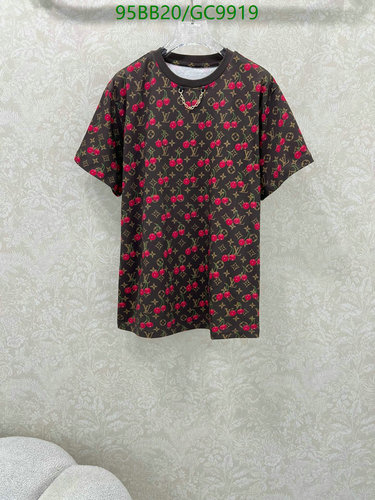 Louis Vuitton Monogram Cherry T-Shirt - Comfortable Cotton Blend Top