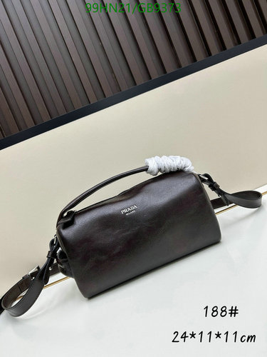 Prada Milano Genuine Leather Crossbody Bag - Stylish & Versatile Handbag