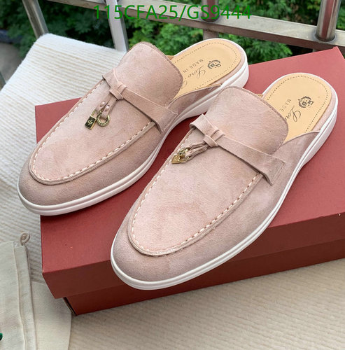 Loro Piana Women's Suede Mules - Luxurious Slip-On Loafers for Everyday Comfort