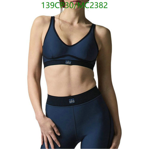 Products 18 Alo Yoga Women's V-Neck Alosoft Serenity Bra & High-Waist Leggings Set
